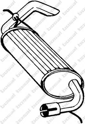 Compre 211403 Bosal Silenciador, parte traseira