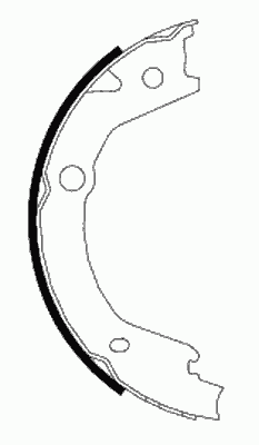 Compre 4833A21000 Hyundai/Kia Sapatas do freio de estacionamento