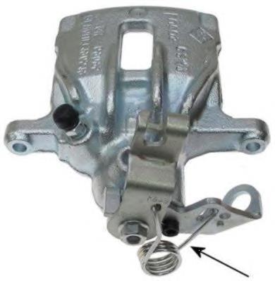 Suporte do freio traseiro direito Asam 76530
