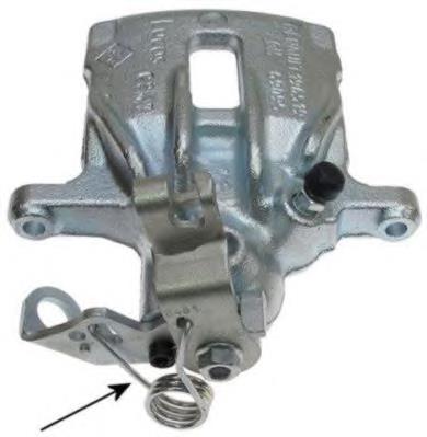 Suporte do freio traseiro esquerdo 4422171 Opel