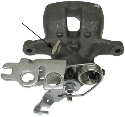 Compre 23772CBRR Febest Suporte do freio traseiro direito