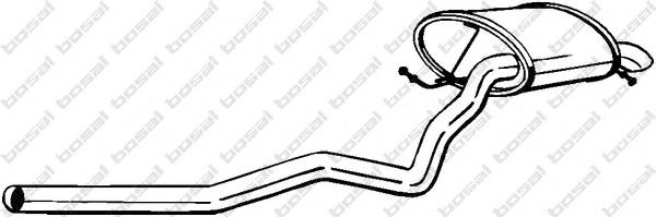 Silenciador, parte traseira BMW X5  E53