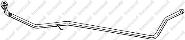 1717CY Peugeot/Citroen Silenciador, parte central