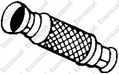 BM50203 BM Catalysts Ondulação do silenciador
