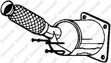 BM80177H BM Catalysts Silenciador, parte dianteira