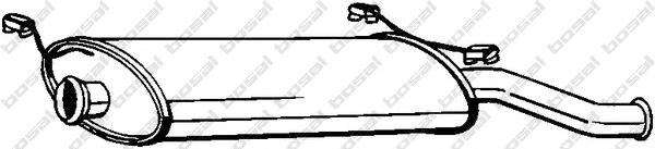Compre 135233 Bosal Silenciador, parte traseira