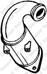 55185920 Fiat/Alfa/Lancia Convertidor - catalisador