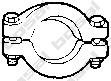 Compre 41363 Metalcaucho Braçadeira de silenciador dianteira