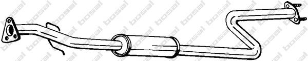 Compre GEX33676 Honda Silenciador, parte central
