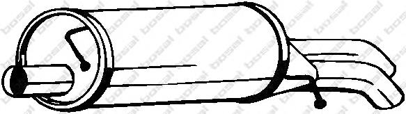 Silenciador, parte traseira Asmet 04093 preço, a partir de 94,26 USD