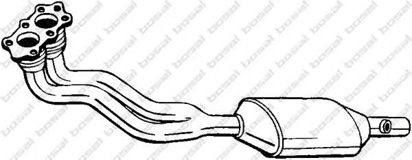 Compre 099815 Bosal Convertidor - catalisador