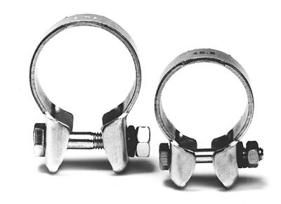 Braçadeira de silenciador dianteira Cautex 953024