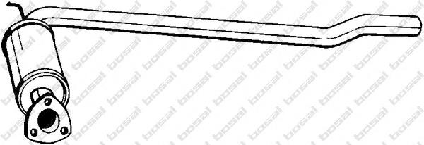 Silenciador, parte dianteira VAG JZW253209AC preço, a partir de 68,32 USD