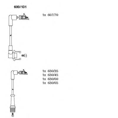 Compre 346605 VALEO Fios de alta voltagem, kit