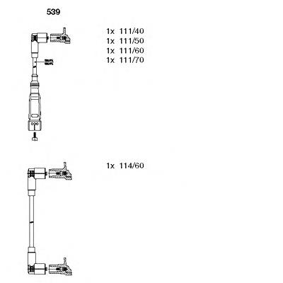 Fios de alta voltagem, kit NGK 947 preço, a partir de 49,89 USD