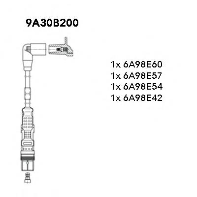 99051779401 Vika Fios de alta voltagem, kit