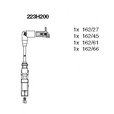 Compre 346128 VALEO Fios de alta voltagem, kit