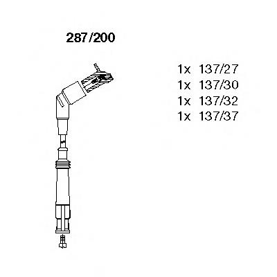 Compre 551 NGK Fios de alta voltagem, kit