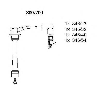 Compre 2750123B00 Hyundai/Kia Fios de alta voltagem, kit