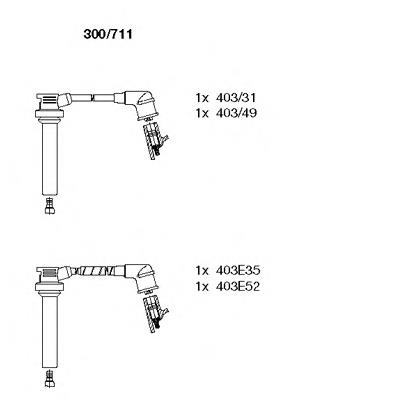 Fios de alta voltagem, kit Mazda Z50118140 preço, a partir de 30,06 USD