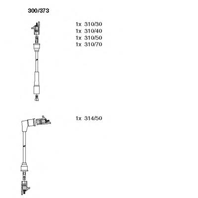 Compre 772 NGK Fios de alta voltagem, kit