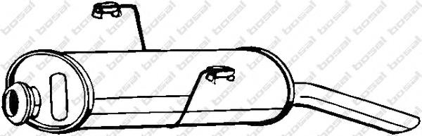 Silenciador, parte traseira Sigam 45648 preço, a partir de 97,35 USD