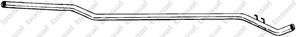 932975 Bosal Silenciador, parte central