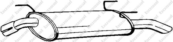 Silenciador, parte traseira Sigam 40621 preço, a partir de 65,15 USD