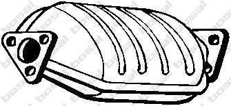 Convertidor - catalisador para Opel Omega 16, 17, 19