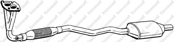 Compre 93173353 Opel Tubo de admissão dianteiro (calças) do silenciador