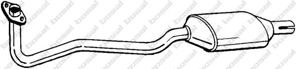 Convertidor - catalisador Bosal 099589