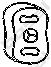5852508 Opel Coxim de fixação do silenciador