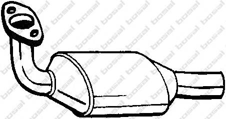 Silenciador, parte dianteira BM Catalysts BM90727H