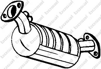 BM11049 BM Catalysts Filtro de partículas do sistema dos gases de escape