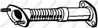 BM50288 BM Catalysts Silenciador, parte central