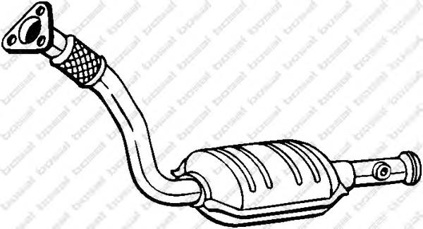 49110 Sigam Tubo de admissão dianteiro (calças) do silenciador