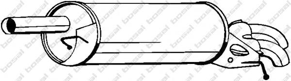 Compre 04093 Asmet Silenciador, parte traseira