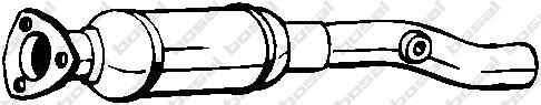 Convertidor - catalisador 099987 Bosal