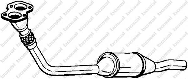 BM91524H BM Catalysts Silenciador, parte dianteira