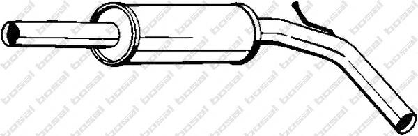 Compre 6N0253209A VAG Silenciador, parte central