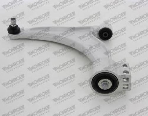 13318884 Opel Braço oscilante inferior esquerdo de suspensão dianteira
