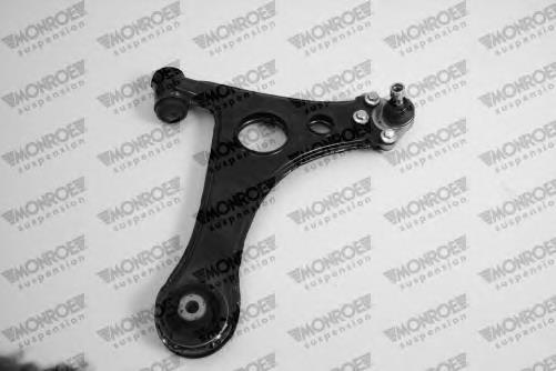 Braço oscilante inferior esquerdo de suspensão dianteira A1683300807 Mercedes