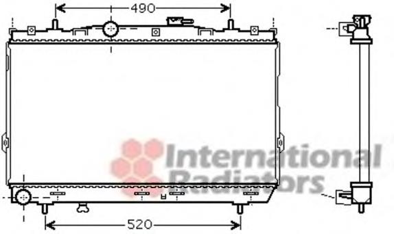 Compre 253102D200 Hyundai/Kia Radiador de esfriamento de motor