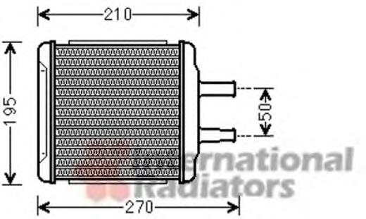 Compre EXRH54446 Euroex Radiador de forno (de aquecedor)