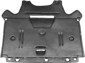 8K1863822K VAG Proteção de motor traseiro