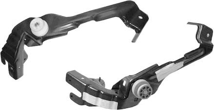 Suporte direito do radiador (painel de montagem de fixação das luzes) Mercedes A2116200818 preço, a partir de 54,52 USD
