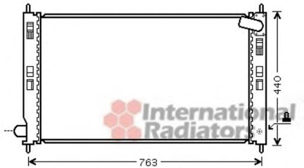 Radiador de esfriamento de motor VAN Wezel 32002201 preço, a partir de 143,02 USD
