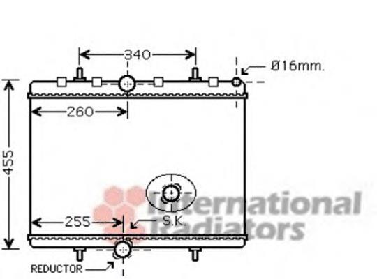 Radiador de esfriamento de motor Peugeot/Citroen 00001330Q7 preço, a partir de 88,09 USD