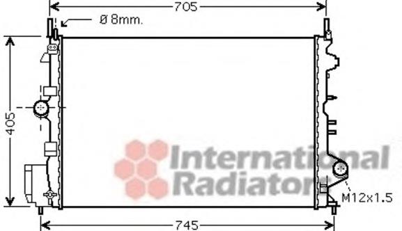 Radiador de esfriamento de motor Opel 24418340 preço, a partir de 92,77 USD
