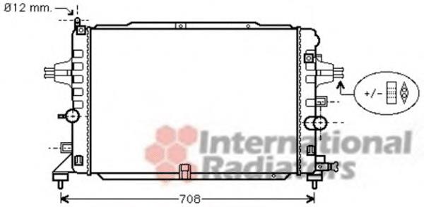 Radiador de esfriamento de motor Opel 13209772 preço, a partir de 91,23 USD